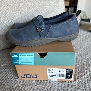 JBU Mavis Denim Slip-On Loafers Size 8